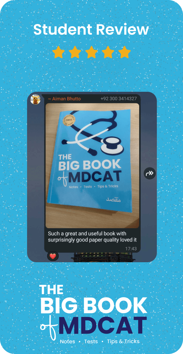 student review of mdcat big book