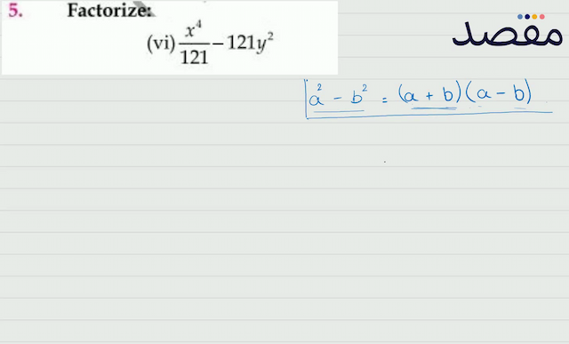 5. Perform the indicated operation and simplify.(vi)  \frac{1}{x-1}-\frac{1}{x+1}-\frac{2}{x^{2}+1}-\frac{4}{x^{4}-1} 