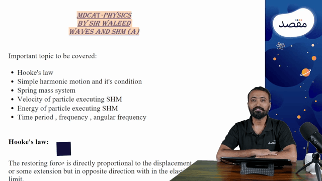 Thumbnail for 4.01 Waves (Simple Harmonic Motion) Part-A