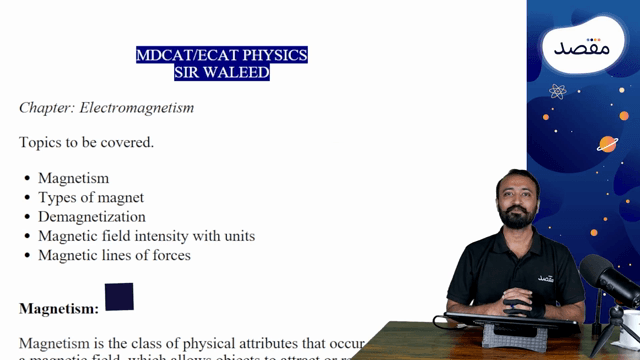 Thumbnail for 8.01 Electromagnetism (Magnetism And Its Laws)