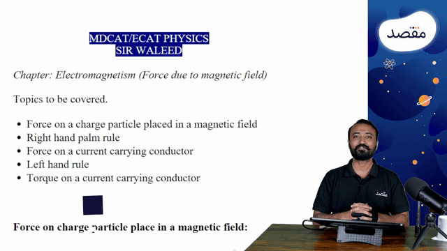 Thumbnail for 8.02 Electromagnetism (Force Due To Magnetic Field And Direction)
