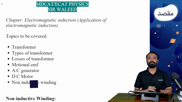 Thumbnail for 9.02 Electromagnetic Induction (Applications Of Electromagnetic Induction)