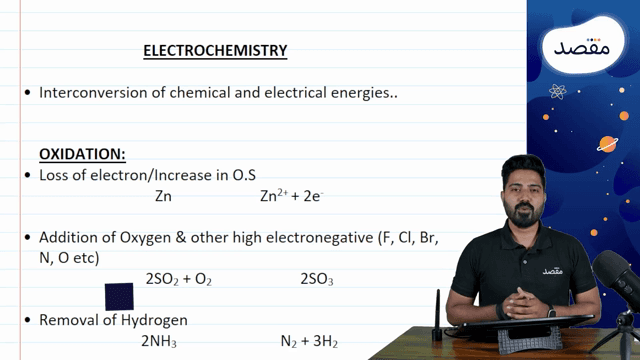 Thumbnail for 9.01- Electrochemistry -Oxidation, Reduction, Oxidation no, Oxidizing agent, Reducing agent