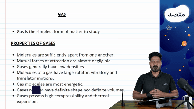 Thumbnail for 3.01- Gases-Properties of gas, Boyle’s law, Charle’s law