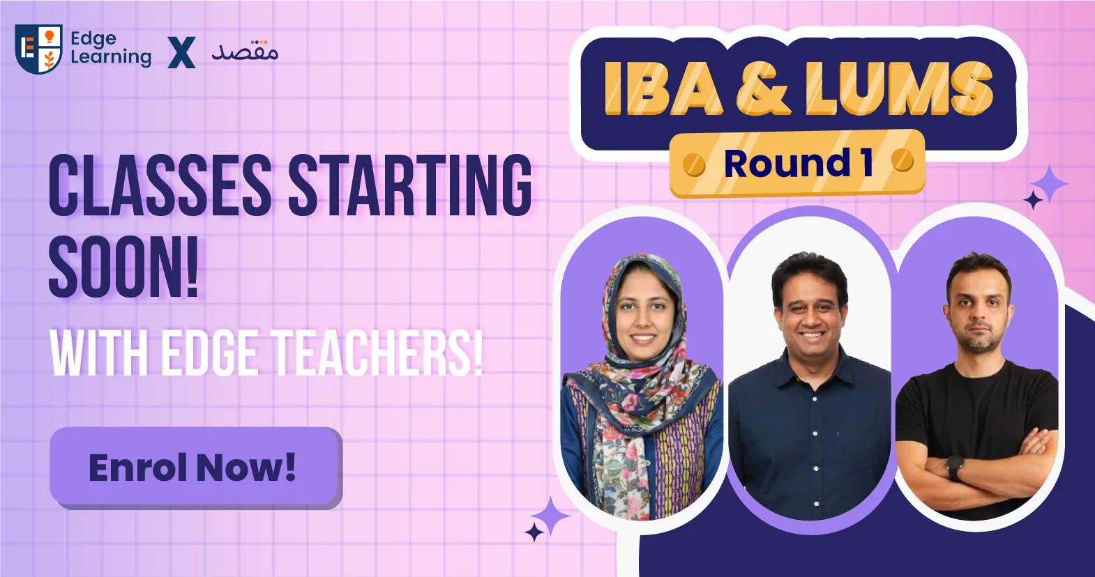 Maqsad x Edge: IBA & LUMS Batch 2026's product image